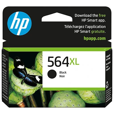 HP 564XL Black Ink (CN684WN#140)