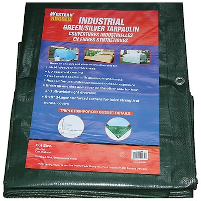 Western Rugged Tarp 40 x 60 ft. - Green