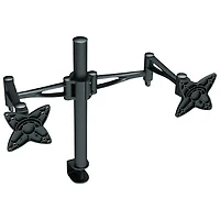 TygerClaw 10" - 23" Full Motion Flat-Panel Monitor Desk Dual-Arm Mount