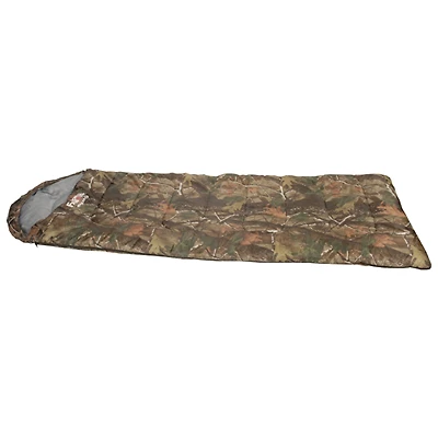 World Famous Hunter 2 Rectangular 10-Degrees Celcius Sleeping Bag - Camoflauge