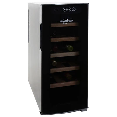 Koolatron 12-Bottle Deluxe Freestanding Wine Cooler / Wine Fridge