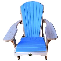 The Bear Chair Adirondack Chair Lightweight Seat Pad - French Blue