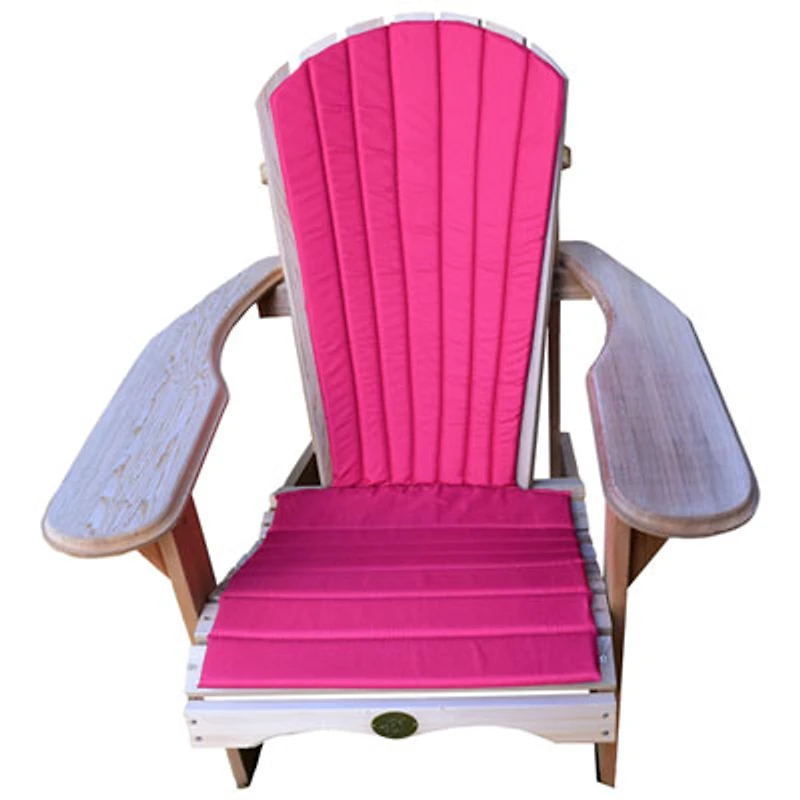 Bear Chair Adirondack Chair Lightweight Seat Pad - Maple Red