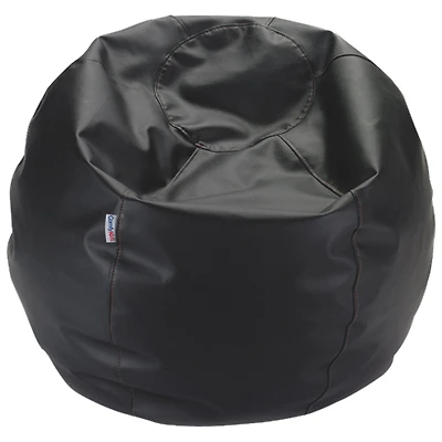 Comfy Kids - Vinyl Teen Bean Bag - Black