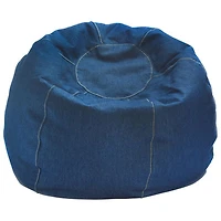 Comfy Kids - Cotton Teen Bean Bag - Denim
