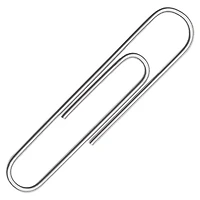Acco #1 Recycled Paper Clips (ACC72365) - 100 Pack