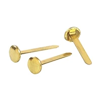 Acco Round Head Fastener (ACC71710) - 100 Pack - Brass