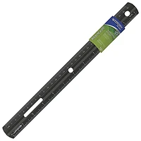 Acme United Westcott KleenEarth Recycled Plastic Ruler (ACM41015) - Black