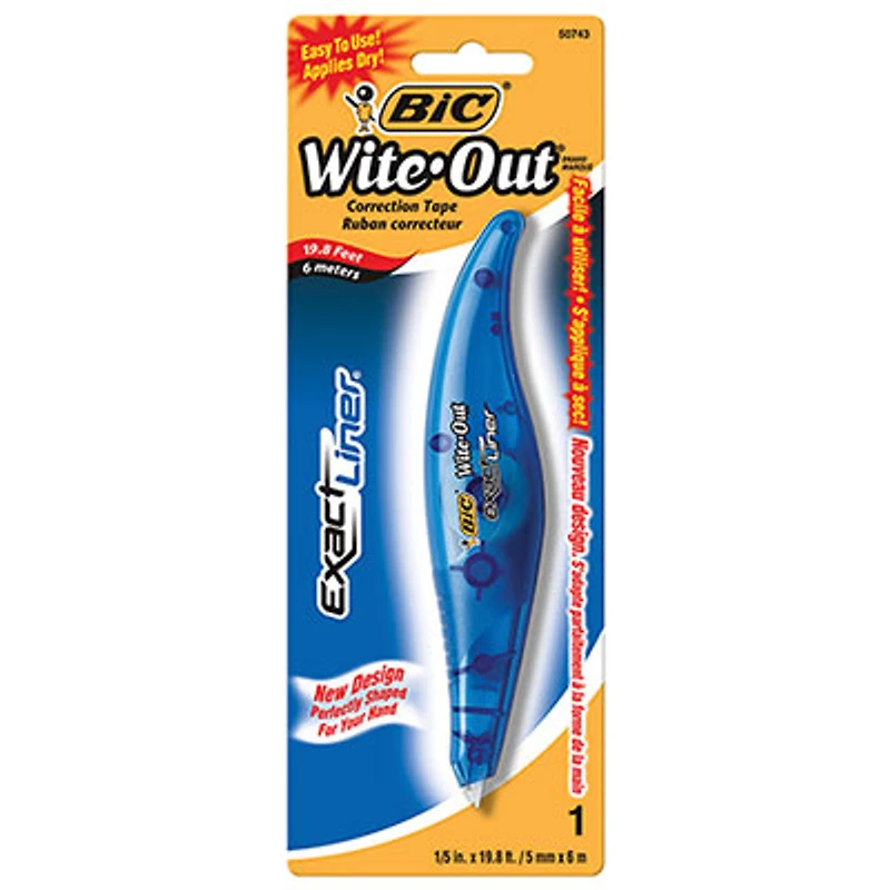 BIC Wite-Out Exact Liner Correction Tape Pen (BICWOELP11)