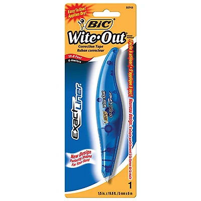 BIC Wite-Out Exact Liner Correction Tape Pen (BICWOELP11)