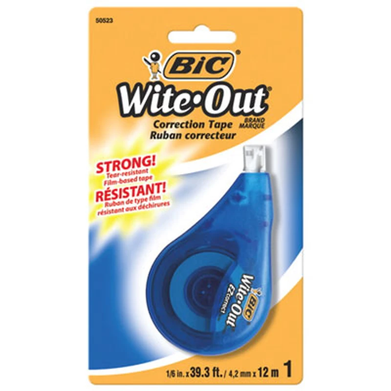 BIC Wite-Out EZcorrect Correction Tape (BICWOTAPP11)