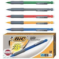BIC Bicmatic 0.5mm Grip Mechanical Pencil (BICMPFG11) - 12 Pack