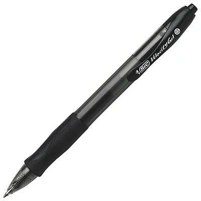 BIC Velocity 0.7mm Retractable Gel Pen (BICRLC11BK) - Black