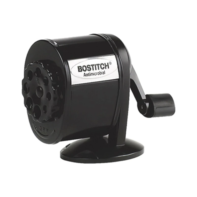 Stanley Bostitch Manual Pencil Sharpener (BOSMPS1-BLK) - Black