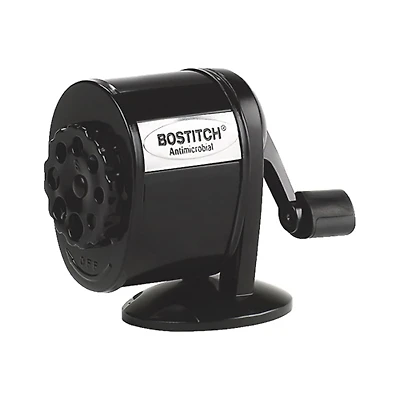 Stanley Bostitch Manual Pencil Sharpener (BOSMPS1-BLK) - Black