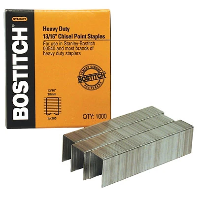 Stanley Bostitch 13/16" Chisel Point Staples (BOSSB351316HC)