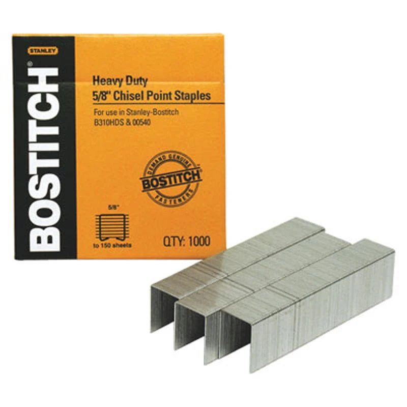 Stanley Bostitch 5/8" Chisel Point Staples (BOSSB355/8-1M)