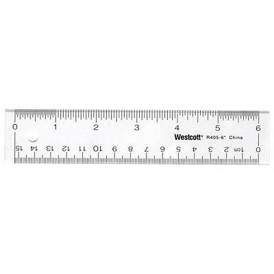 Acme United 6" Office Desk Ruler (ACM11244)