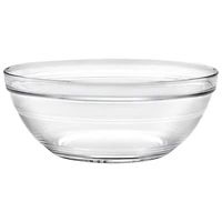 Duralex Lys 8.1" Stackable Glass Bowl - Set of 6 - Clear