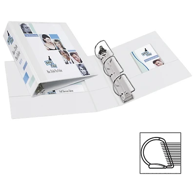 Avery 3" Durable Slant D-Ring View Binder (AVE17042) - White