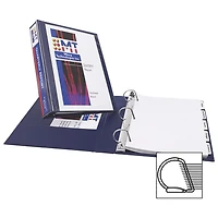 Avery 3" Durable Slant D-Ring View Binder (AVE17044) - Navy Blue