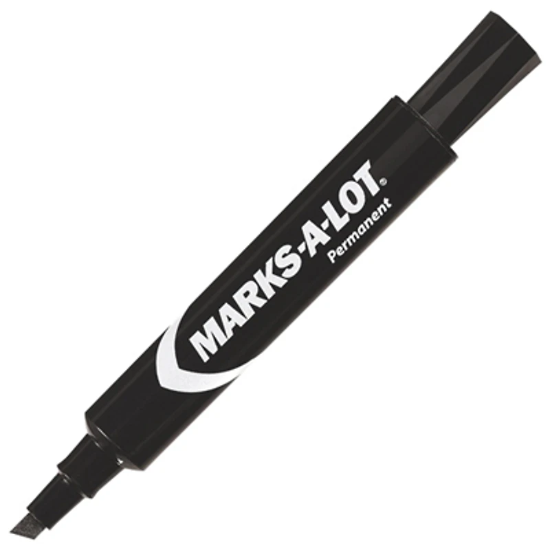 Avery Marks-A-Lot Chisel Tip Permanent Marker (AVEC84201) - Black