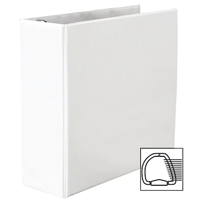 Avery 4" Heavy Duty One Touch D-Ring Vew Binder (AVE79-704) - White