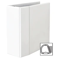 Avery 5" Heavy-Duty One Touch D-Ring View Binder (AVE79-706) - White