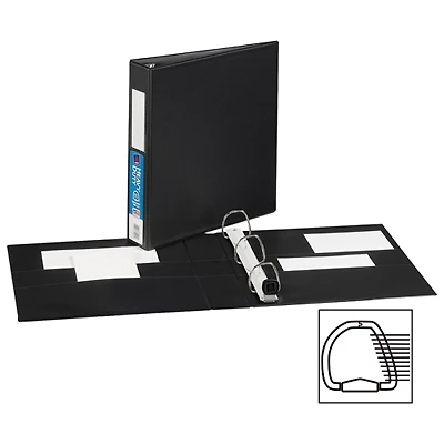 Avery 1-1/2" Heavy-Duty One Touch D-Ring Binder (AVE79-991) - Black