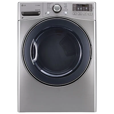 LG 7.4 Cu. Ft. Electric Steam Dryer (DLEX3570V) - Grey
