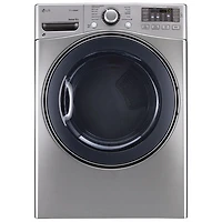 LG 7.4 Cu. Ft. Electric Steam Dryer (DLEX3570V) - Grey