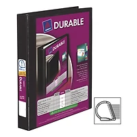 Avery Durable 1" Slant D-Ring View Binder (AVE34003) - Black