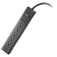 Insignia 6-Outlet Surge Protector - Only at Best Buy