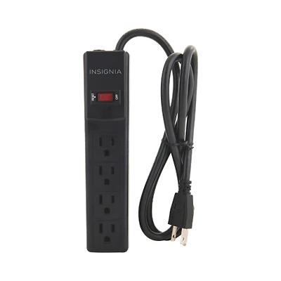 Insignia 4-Outlet Surge Protector - Only at Best Buy