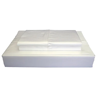 Maholi Bamboo Solid Collection 310 Thread Count Rayon Sheet Set - Single/Twin