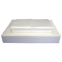 Maholi Bamboo Solid Collection 310 Thread Count Rayon Sheet Set - Double/Full