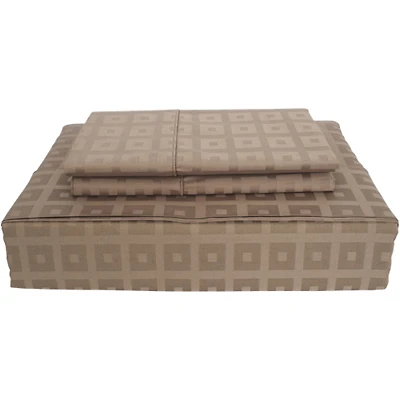 Maholi Bliss Collection 400 Thread Count Egyptian Cotton Sheet Set - King