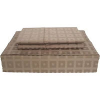Maholi Bliss Collection 400 Thread Count Egyptian Cotton Sheet Set - King