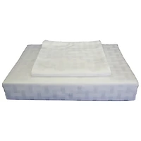 Maholi Bamboo Collection 400 Thread Count Egyptian Cotton Duvet Cover Set - Queen