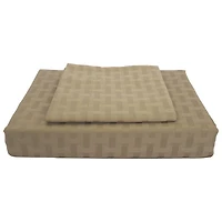Maholi Bamboo Collection 400 Thread Count Egyptian Cotton Duvet Cover Set - King