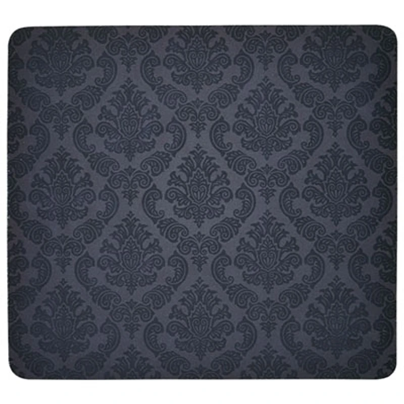 Insignia Mouse Pad - Damask - Black - Only at Best Buy