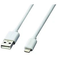 Insignia Apple MFi Certified 1.8m (6 ft.) Apple iPhone Lightning USB Cable - White - Only at Best Buy