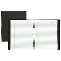 Blueline Ecologix Twin Wire NotePro Notebook - Black