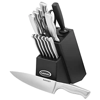 Cuisinart 15-Piece Knife Block Set (SSC-15C) - Black