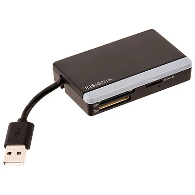 Insignia USB 2.0 All-In-One Memory Card Reader (NS-DCR20C3-C) - Only at Best Buy