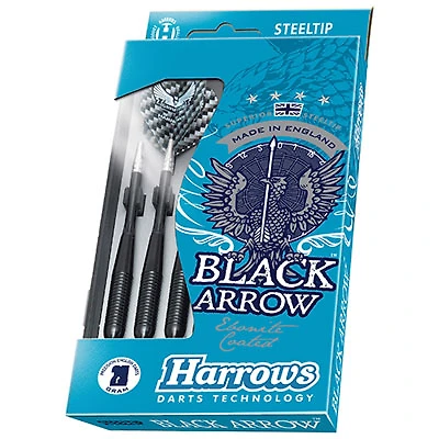 Harrows Black Arrow Darts - 3 Pack