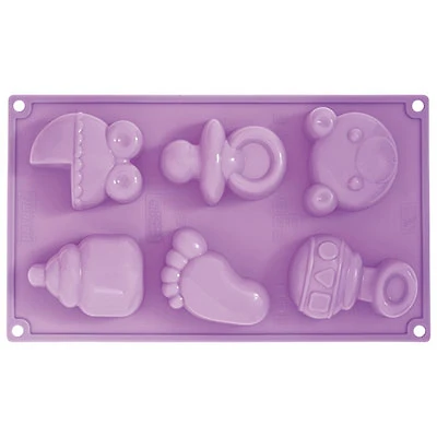 Pavoni Baby Birthday Silicone Mult-Tray Mould