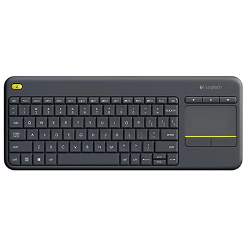 Logitech K400 Plus Wireless Keyboard with Touch Pad - French