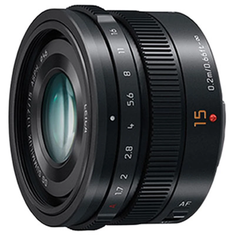 Panasonic LUMIX G Leica DG SUMMILUX 15mm f/1.7 Lens