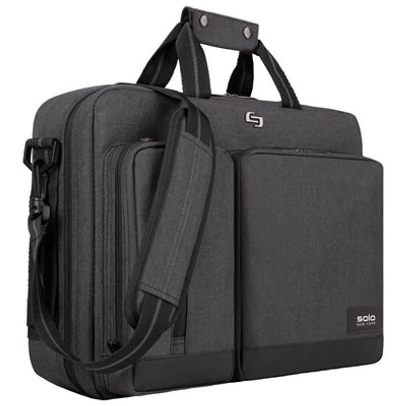 Solo Urban 15.6" Laptop Briefcase - Grey